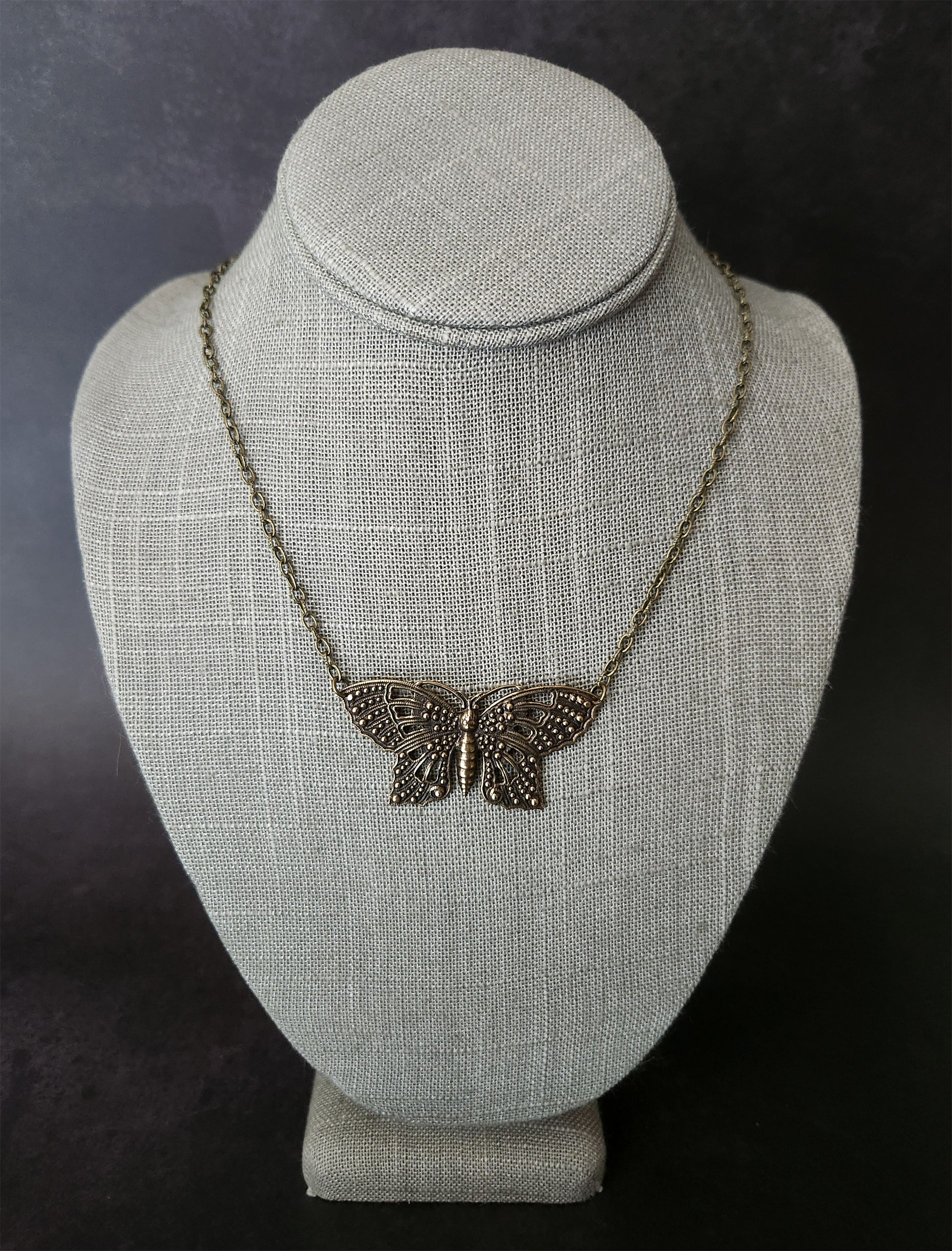 butterfly love necklace
