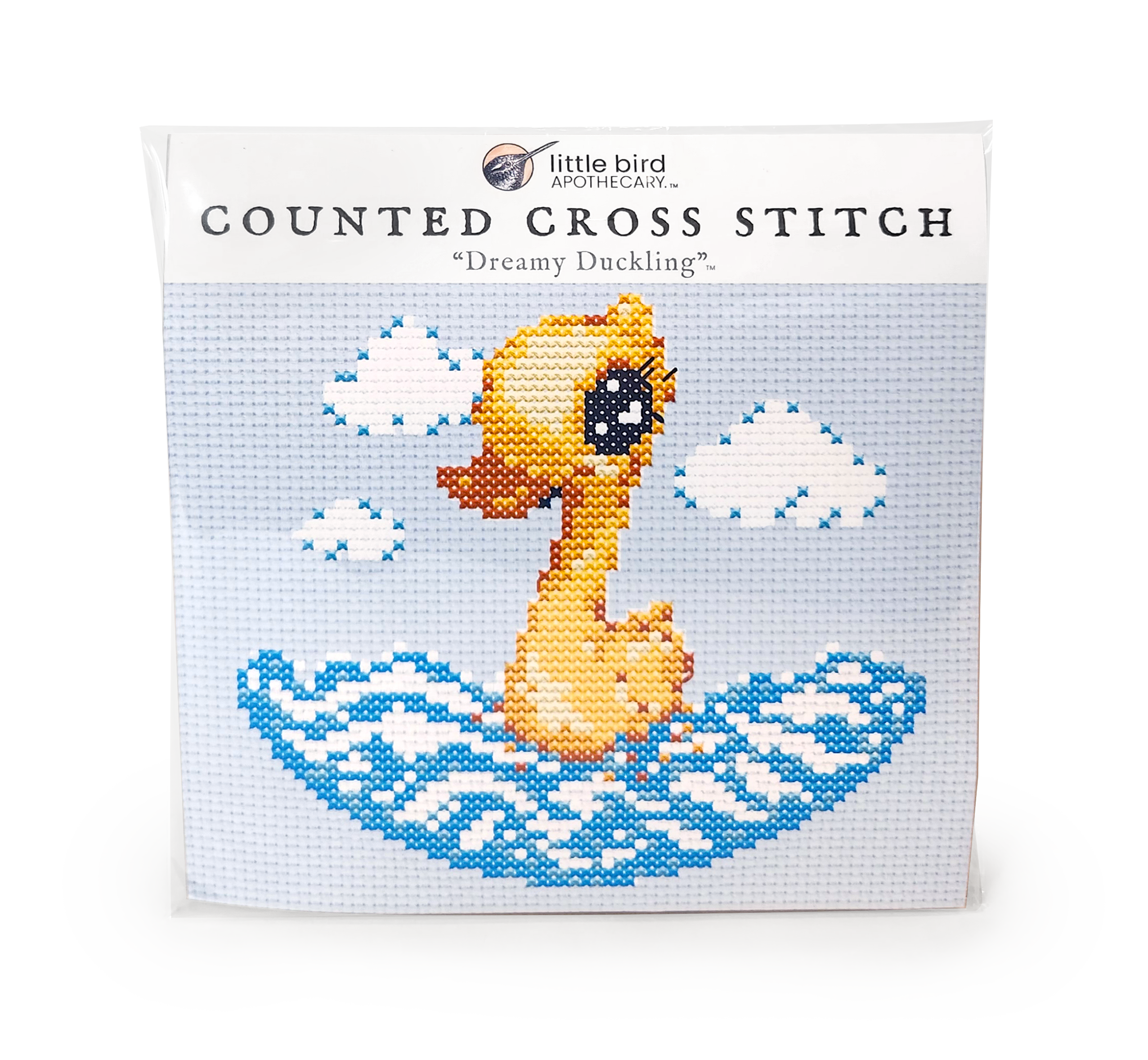 counted cross stitch ~ "Dreamy Duckling"