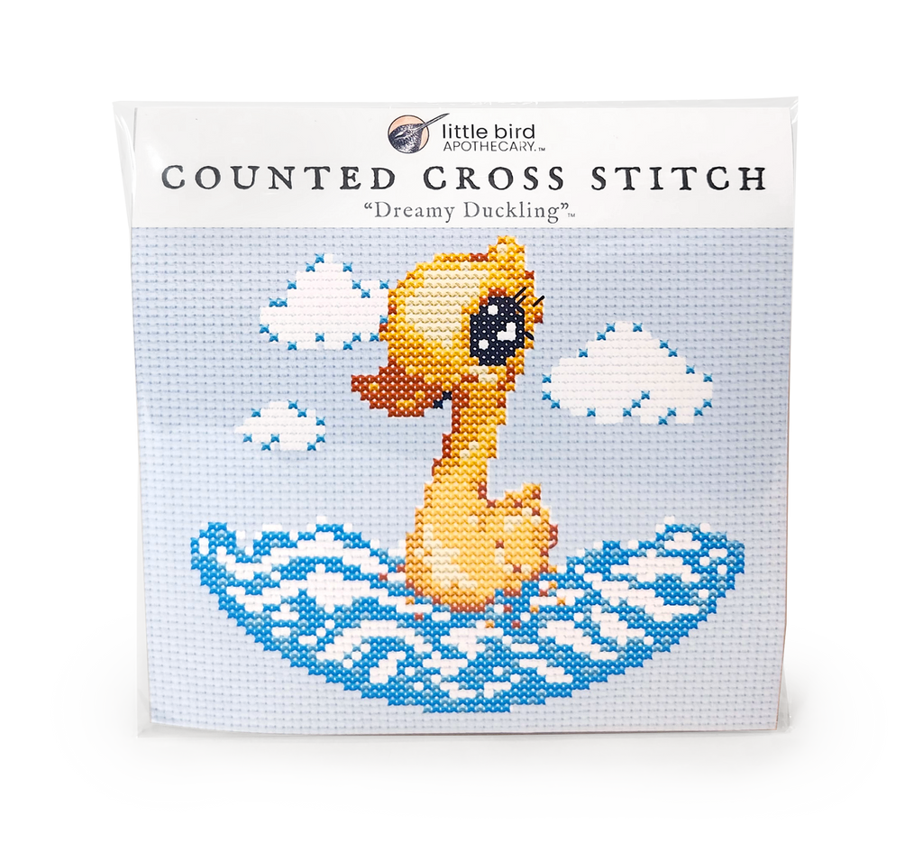 counted cross stitch ~ "Dreamy Duckling"